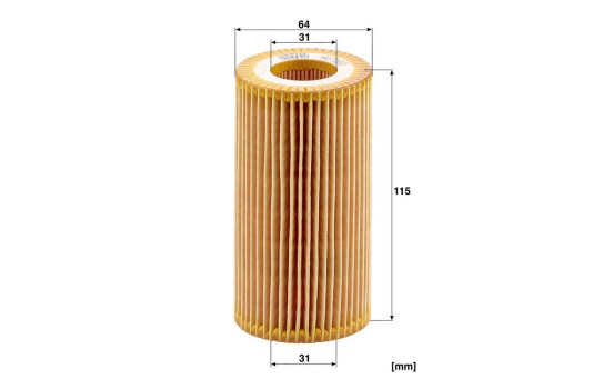 Oil Filter HU 718/1 n Mann, Image 4