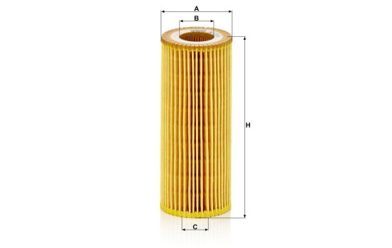 Oil Filter HU 721/4 x Mann, Image 4