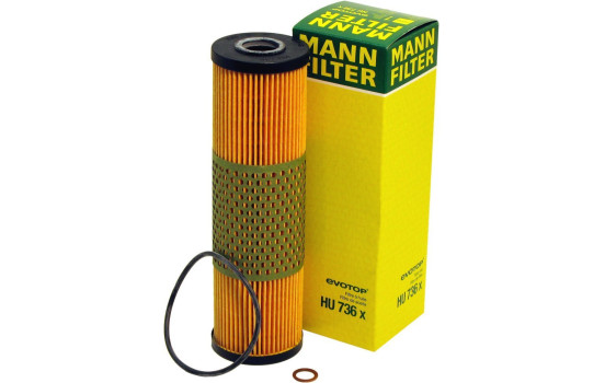 Oil Filter HU 736 x Mann, Image 3