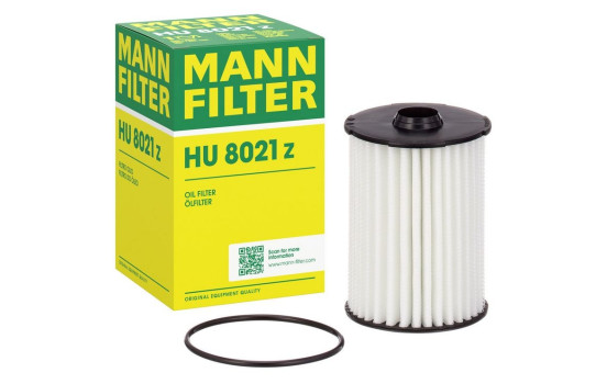 Oil filter HU 8021 z MANN-FILTER, Image 4