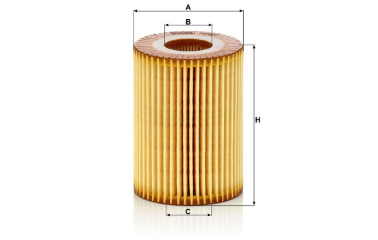 Oil Filter HU 821 x MANN-FILTER, Image 3