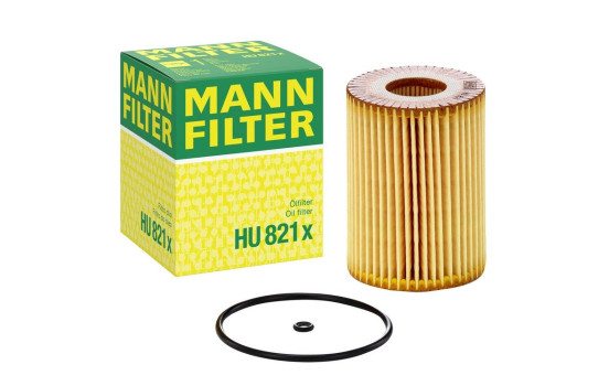 Oil Filter HU 821 x MANN-FILTER, Image 4