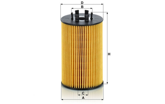 Oil Filter HU 9007 z Mann, Image 3