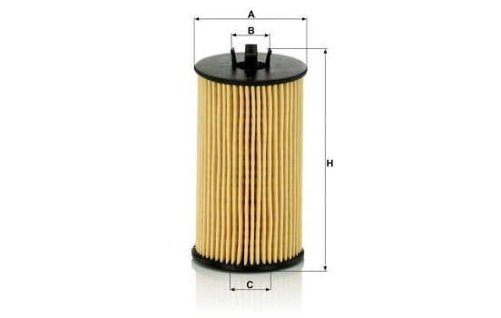 Oil Filter HU6019Z Mann, Image 3
