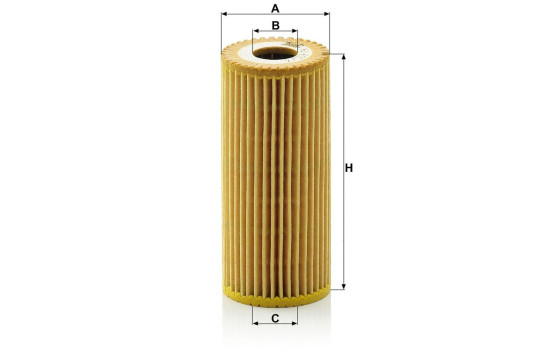 Oil Filter HU6153X Mann, Image 3