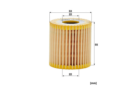 Oil Filter HU68X MANN-FILTER, Image 5