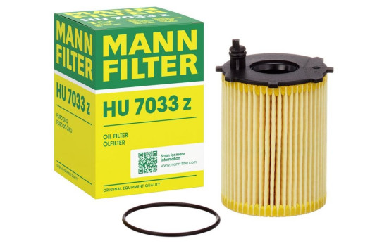 Oil Filter HU7033Z MANN-FILTER, Image 4