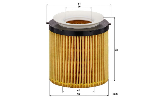 Oil Filter HU8002Y MANN-FILTER, Image 6