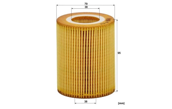 Oil Filter HU826X Mann, Image 4