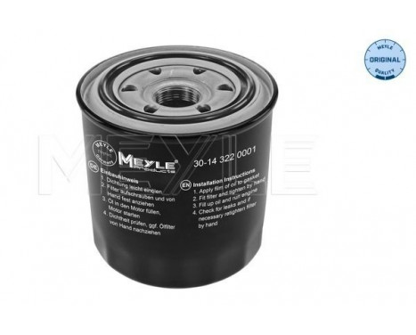 Oil Filter MEYLE-ORIGINAL Quality 30-14 322 0001