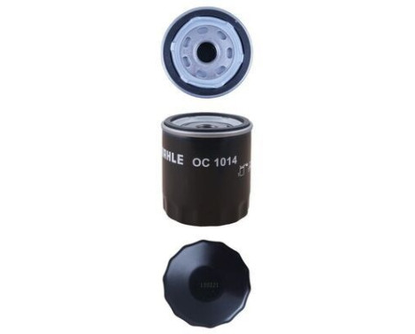 Oil Filter OC 1014 Mahle, Image 3