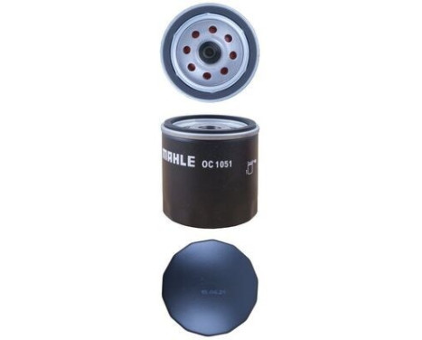 Oil Filter OC 1051 Mahle, Image 3