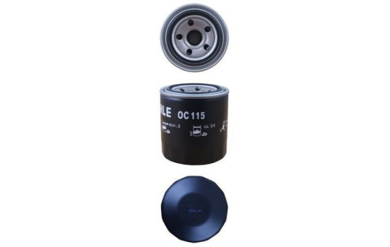 Oil Filter OC 115 Mahle, Image 3