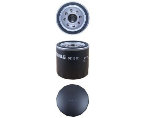 Oil Filter OC 1252 Mahle, Image 3