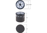 Oil Filter OC 1253 Mahle