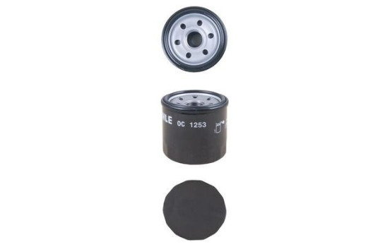 Oil Filter OC 1253 Mahle, Image 3