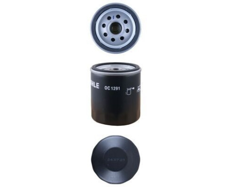 Oil Filter OC 1291 Mahle, Image 3