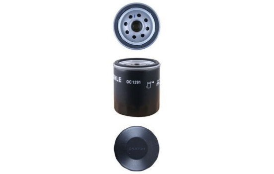 Oil Filter OC 1291 Mahle, Image 3