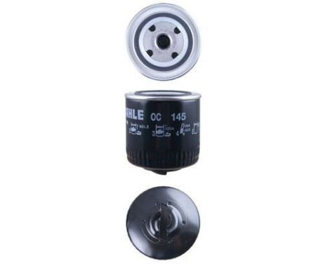 Oil Filter OC 145 Mahle, Image 3