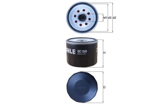 oil filter OC 1565 Mahle