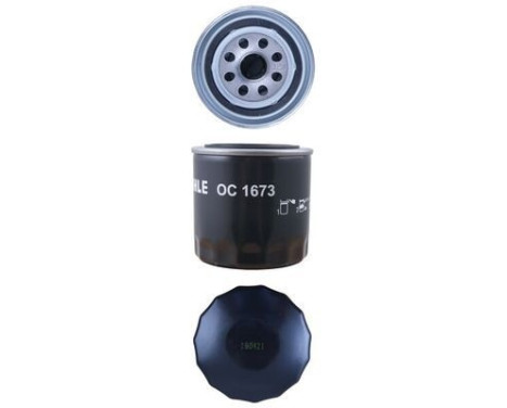 Oil Filter OC 1673 Mahle, Image 2