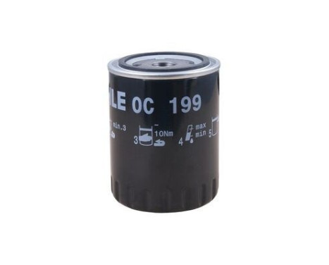 Oil Filter OC 199 Mahle, Image 3