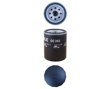 Oil Filter OC 203 Mahle, Image 3