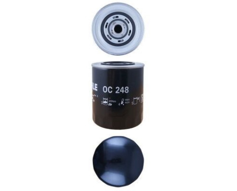 Oil Filter OC 248 Mahle, Image 4