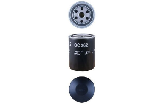 Oil Filter OC 262 Mahle, Image 3