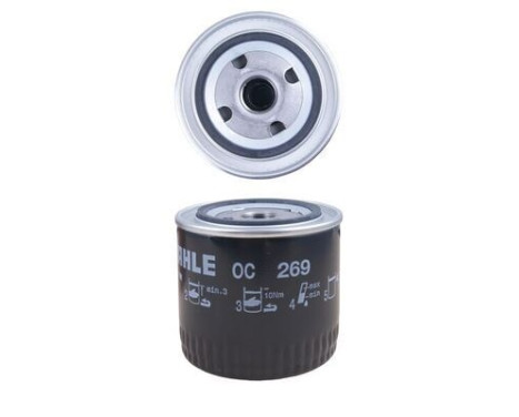 Oil Filter OC 269 Mahle, Image 3