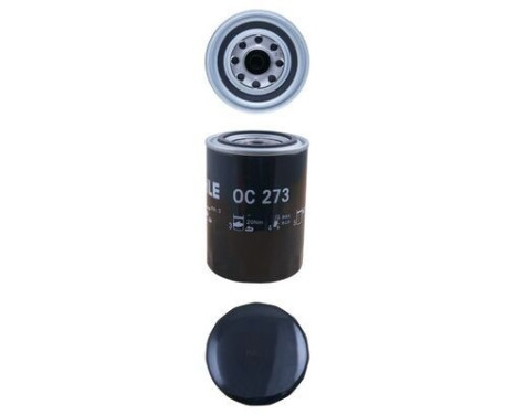 Oil Filter OC 273 Mahle, Image 4