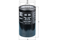 Oil Filter OC 38 Mahle