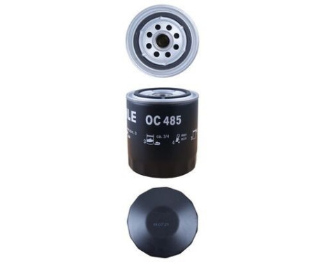 Oil Filter OC 485 Mahle, Image 5