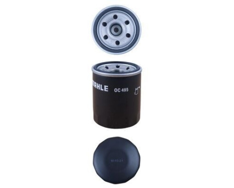 Oil Filter OC 495 Mahle, Image 4
