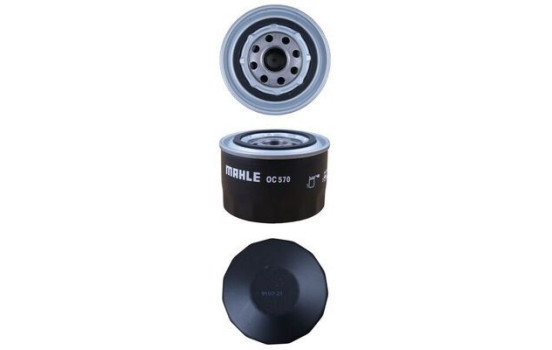Oil Filter OC 570 Mahle, Image 4