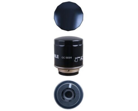 Oil Filter OC 593/4 Mahle, Image 3