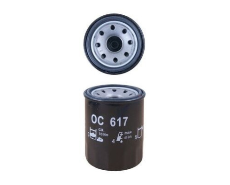 Oil Filter OC 617 Mahle, Image 3