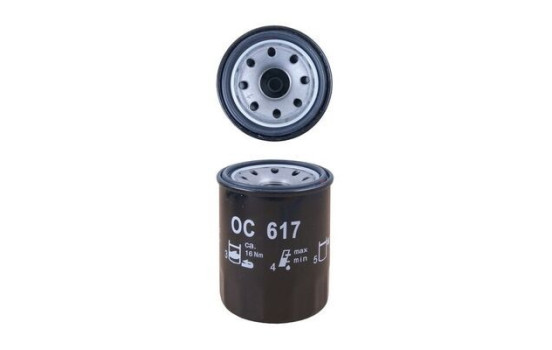 Oil Filter OC 617 Mahle, Image 3