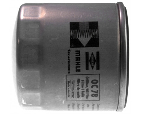 Oil Filter OC 78 Mahle, Image 2