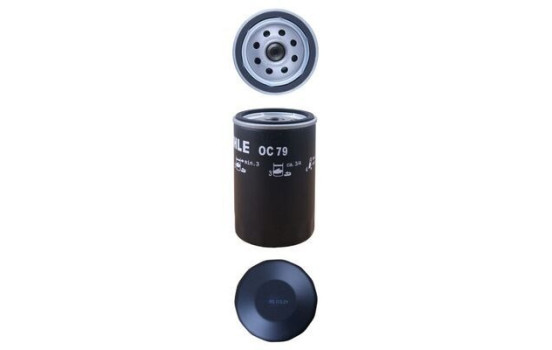 Oil Filter OC 79 Mahle, Image 2