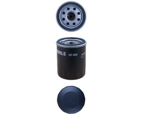 Oil Filter OC 986 Mahle, Image 4