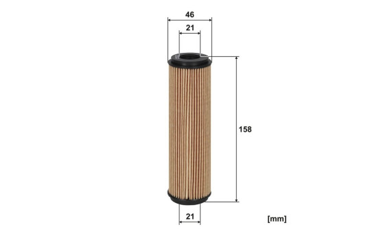 Oil filter OE 640/10 Filtron, Image 3