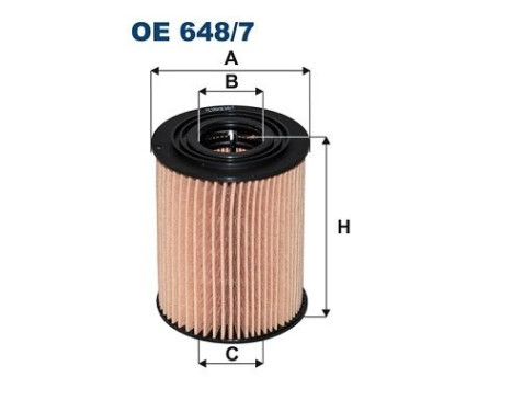 Oil filter OE 648/7 Filtron