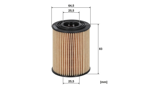 Oil filter OE 648/7 Filtron, Image 3