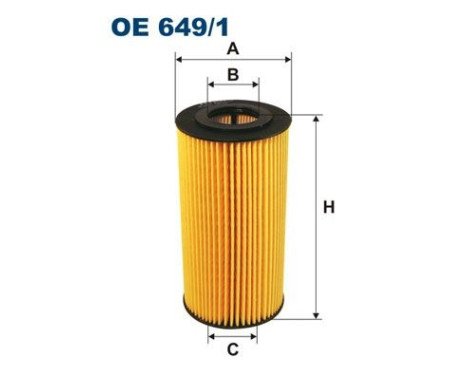 Oil filter OE 649/1 Filtron