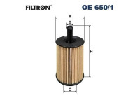 Oil filter OE 650/1 Filtron