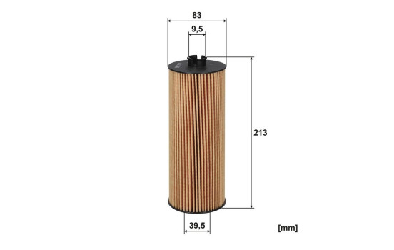 Oil filter OE 651/2 Filtron, Image 3