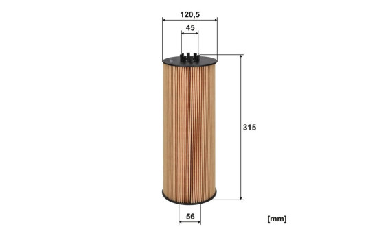 Oil filter OE 651 Filtron, Image 3