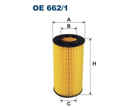 Oil filter OE 662/1 Filtron