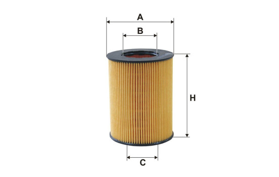Oil filter OE 662/2 Filtron, Image 2
